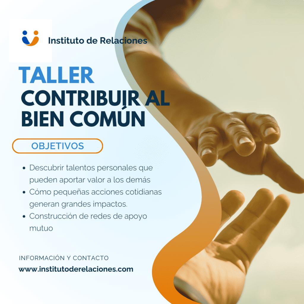 alt="taller Contribuir al bien Común"